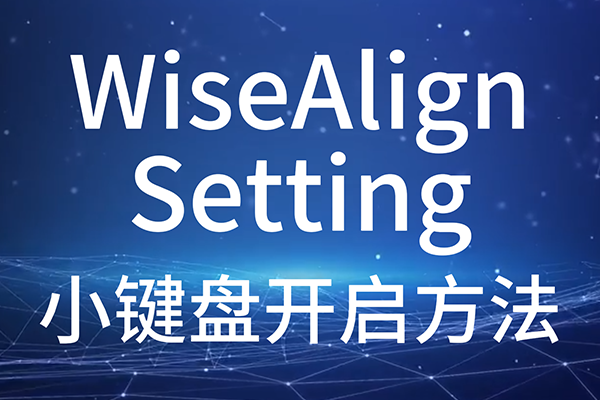 WiseAlign-Setting-С̿